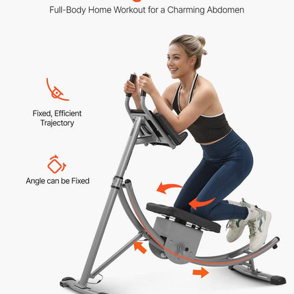 AB Workout Machine Equipment Home Gym Core Abdominal Trainers Adjustable.