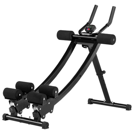 AB Workout Machine Equipment Home Gym Core Abdominal Trainers Dual-track.