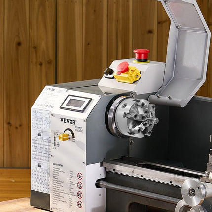 6-Jaw Lathe Chuck, 6 Inch (160 mm), Self-Centering Chuck with D1-4 Cam Lock Backing Plate, 0.12-5.71 in (3-145 mm) Clamping Range with T-wrench Screws, HT300 Material, for Wood Metal Lathe.