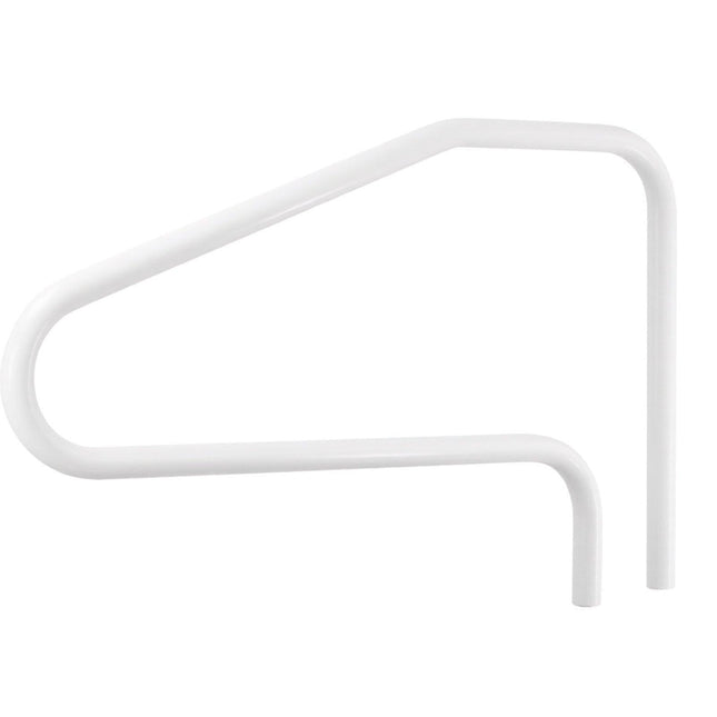 Pool Rail, 122 x 81.3 cm Pool Handrail, 100kg Load Capacity Heavy Duty Stainless Steel Swimming Handrail, Seamless Welding, Recessed or Base Mount, for Poolside, Water Parks, Spa Centers.