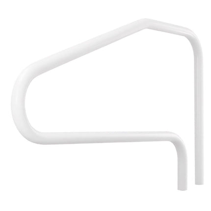 Pool Rail, 122 x 81.3 cm Pool Handrail, 100kg Load Capacity Heavy Duty Stainless Steel Swimming Handrail, Seamless Welding, Recessed or Base Mount, for Poolside, Water Parks, Spa Centers.