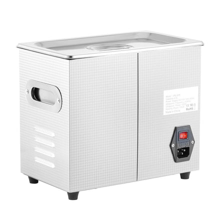 Ultrasonic Cleaner Machine 3L Stainless Steel Ultrasonic Cleaning Machine Digital Heater Timer Jewelry Cleaning for Commercial Personal Home Use (3L).