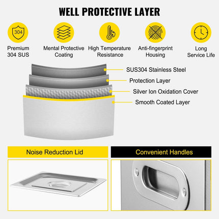 Powerful Stainless Steel 13.5-15 L Liters Ultrasonic Cleaner 360W Digital Heater Timer.