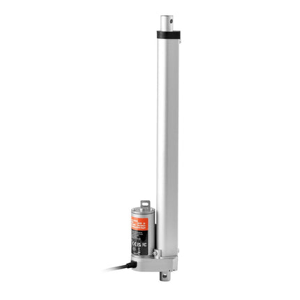 Linear Actuator 12V, 12 Inch High Load 330lbs/1500N Linear Actuator, 0.19"/s Linear Motion Actuator with Mounting Bracket and IP54 Protection.