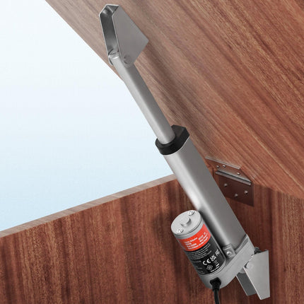 Linear Actuator 12V, 4 Inch High Load 330lbs/1500N Linear Actuator, 0.19"/s Linear Motion Actuator with Mounting Bracket and IP54 Protection.