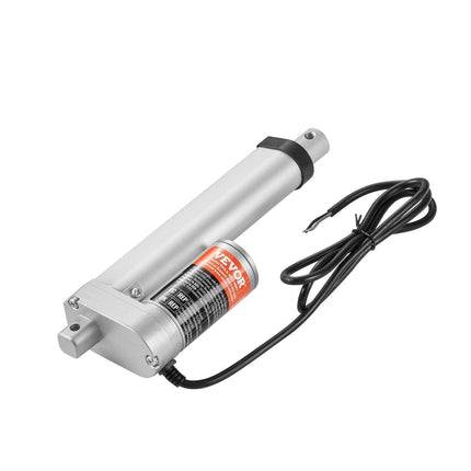 Linear Actuator 12V, 4 Inch High Load 330lbs/1500N Linear Actuator, 0.19"/s Linear Motion Actuator with Mounting Bracket and IP54 Protection.
