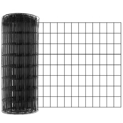 Hardware Cloth, 24'' x 50' Galvanized Wire Mesh Roll, 16 Gauge Chicken Wire Fence Roll, Vinyl Coating Metal Wire Mesh for Chicken Coop Barrier, Rabbit Snake Fences, Poultry Enclosures.