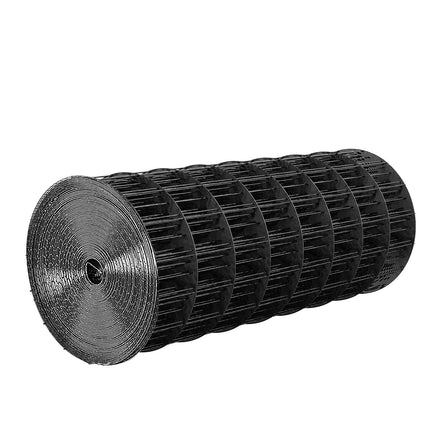 Hardware Cloth 91cm x 7.62m, 2 x 3 in Mesh 16 Gauge Galvanized Wire Mesh Roll, Weather-Resistant Vinyl Coated Chicken Wire Fencing, Heavy Duty Welded Garden Plant Fencing for Rabbit Cage Snake.