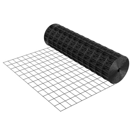 Hardware Cloth 91cm x 7.62m, 2 x 3 in Mesh 16 Gauge Galvanized Wire Mesh Roll, Weather-Resistant Vinyl Coated Chicken Wire Fencing, Heavy Duty Welded Garden Plant Fencing for Rabbit Cage Snake.