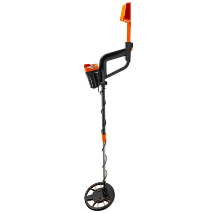 Metal Detector Waterproof Disc Metal detectors Underwater Underground high Accuracy LCD Display Metal Detector for Adults and Children Headphone Automatic Detector (Yellow 3010).