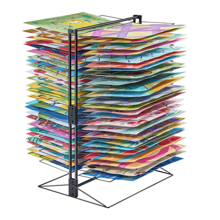 Art Drying Rack 50 Removable Shelves Painting Drying Rack for Classroom.