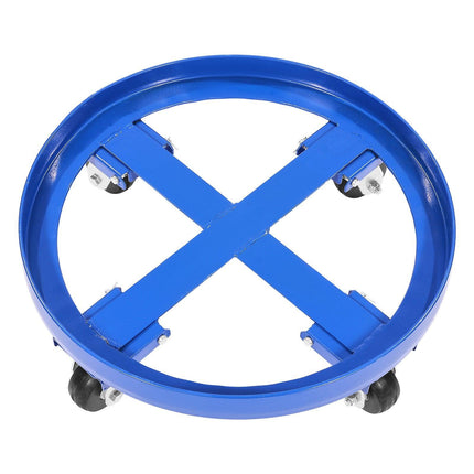 55 Gallon Drum Dolly 2000 lbs Barrel Dolly Cart Drum Caddy 4 Caster Wheels.