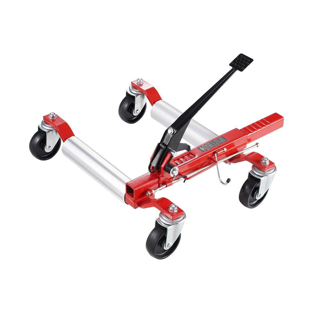 Wheel Dolly, Max Capacity 1500 Lbs Car Dolly, Car Jack Dolly Lifter with 360° Rotatable Wheels, Heavy Duty Vehicle Positioning Ratchet Tire Jack, for Vehicle Car Auto Repair Moving.