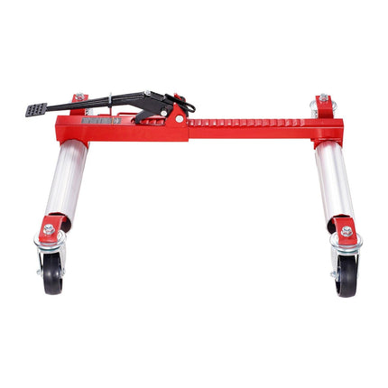 Wheel Dolly, Max Capacity 1500 Lbs Car Dolly, Car Jack Dolly Lifter with 360° Rotatable Wheels, Heavy Duty Vehicle Positioning Ratchet Tire Jack, for Vehicle Car Auto Repair Moving.