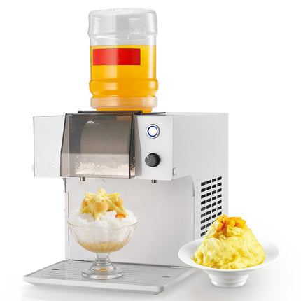 Snowflake Ice Machine, 40KG/24H Snowflake Ice Maker, Ice-Shaver Machine with Stainless Steel Blade, Electric Snow Cone Maker with 1.8L Tank, 90S Fast Pre-Cooling, for Home & Small Gatherings.