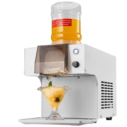 Snowflake Ice Machine, 40KG/24H Snowflake Ice Maker, Ice-Shaver Machine with Stainless Steel Blade, Electric Snow Cone Maker with 1.8L Tank, 90S Fast Pre-Cooling, for Home & Small Gatherings.