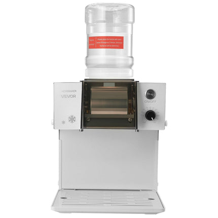 Snowflake Ice Machine, 40KG/24H Snowflake Ice Maker, Ice-Shaver Machine with Stainless Steel Blade, Electric Snow Cone Maker with 1.8L Tank, 90S Fast Pre-Cooling, for Home & Small Gatherings.