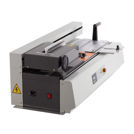 Thermal Binding Machine, 400 Sheets Capacity Hot Glue Binding Machine, Thermal Book Binder 40mm Binding Thickness A3(Short Edge)/A4/A5 Document.