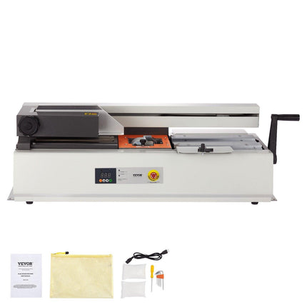 Thermal Binding Machine, 400 Sheets Capacity Hot Glue Binding Machine, Thermal Book Binder 40mm Binding Thickness A3(Short Edge)/A4/A5 Document.