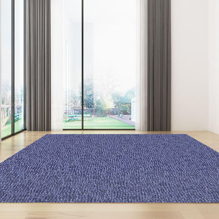Indoor Outdoor Rug Carpet Blue 6x18ft Area Rugs Runner for Patio Deck, 1.8*5.5m.
