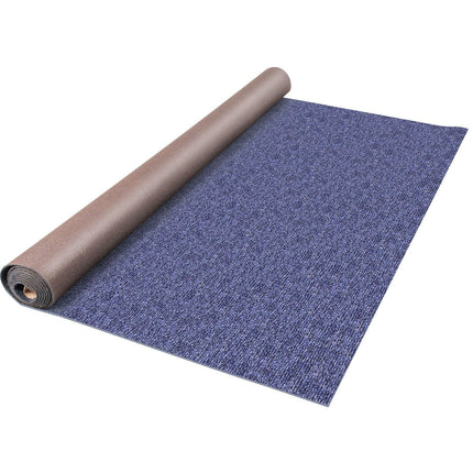 Indoor Outdoor Rug Carpet Blue 6x18ft Area Rugs Runner for Patio Deck, 1.8*5.5m.