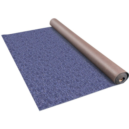 Indoor Outdoor Rug Carpet Blue 6x18ft Area Rugs Runner for Patio Deck, 1.8*5.5m.