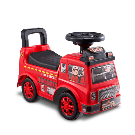Ride On Push Car for Toddlers, Ages 1-3, Ride Racer, Sit to Stand Toddler Ride On Toy, Classic Kids Ride On Car with Music Steering Wheel & Under Seat Storage, Ride On Toy for Boys Girls, Red.
