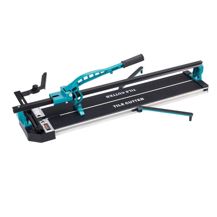 Manual Tile Cutter, 1200mm, Porcelain Ceramic Tile Cutter with Tungsten Carbide Cutting Wheel, Infrared Positioning, Anti-Skid Feet, Durable Rails for professional installers or beginners.