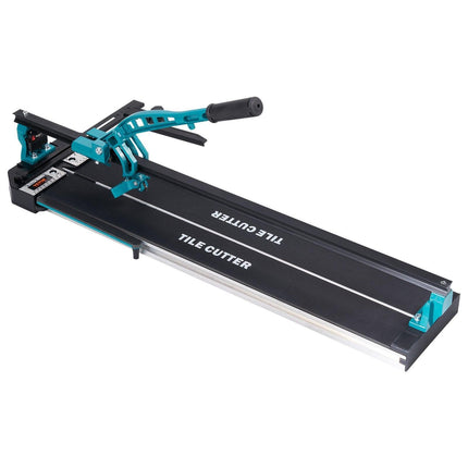 Manual Tile Cutter, 1200mm, Porcelain Ceramic Tile Cutter with Tungsten Carbide Cutting Wheel, Infrared Positioning, Anti-Skid Feet, Durable Rails for professional installers or beginners.