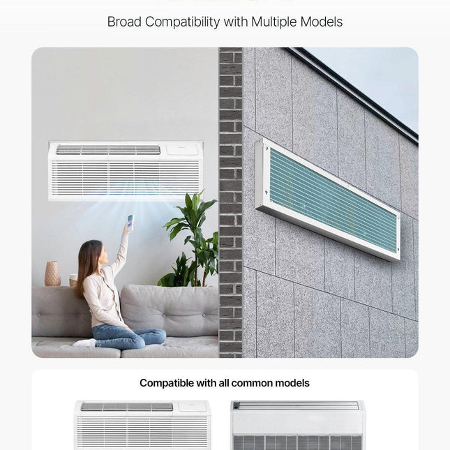 VEVOR Air Conditioner Wall Sleeve 42 in Universal Through the Wall AC Sleeve.
