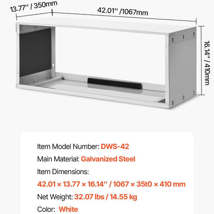 VEVOR Air Conditioner Wall Sleeve 42 in Universal Through the Wall AC Sleeve.