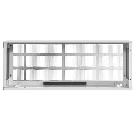 Air Conditioner Wall Sleeve 42 in with Exterior Grille Wall AC Sleeve.