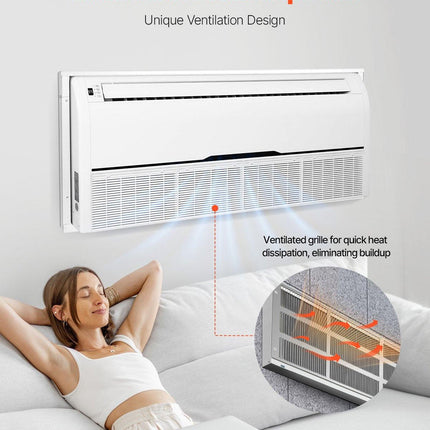 Air Conditioner Wall Sleeve 42 in with Exterior Grille Wall AC Sleeve.