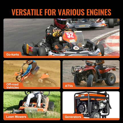 Drive Clutch, 2-8HP Engine, 2000 RPM High-Strength Drive Clutch with Asymmetric Designed Wheels & Robust Rubber Belt, Sturdy & Durable Clutch with Full Accessories, Fit for Various Engines.