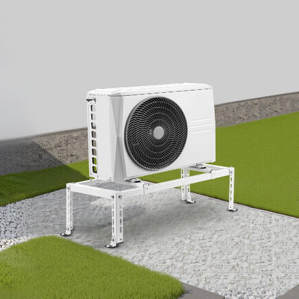 Mini Split Ground Stand Adjustable Anti Vibration for 9000-24000 BTU.