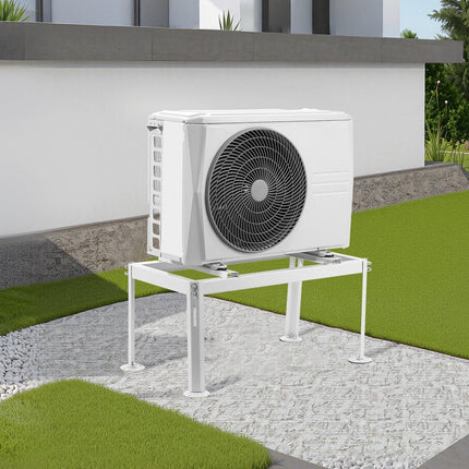 Mini Split Ground Stand Adjustable for 9000-24000 BTU 200kg Load.