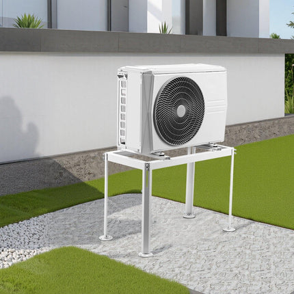 Mini Split Ground Stand Adjustable Anti Vibration for 9000-18000 BTU.