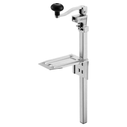 Commercial Can Opener, Heavy-Duty Manual Tabletop Cans Opener for Cans Up to 300 mm Height, Height-Adjustable Professional Can Openers Fixed with Screws, for Restaurant, Hotel, and Food Store.