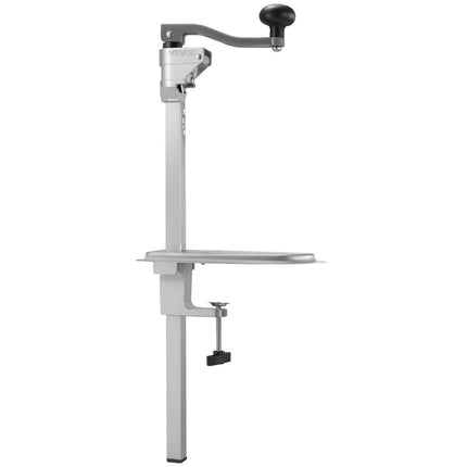Commercial Can Opener, Heavy-Duty Manual Tabletop Cans Opener for Cans Up to 300 mm Height, Height-Adjustable Can Openers Fixed with Screws & Table Clamp, for Restaurant, Hotel, and Food Store.