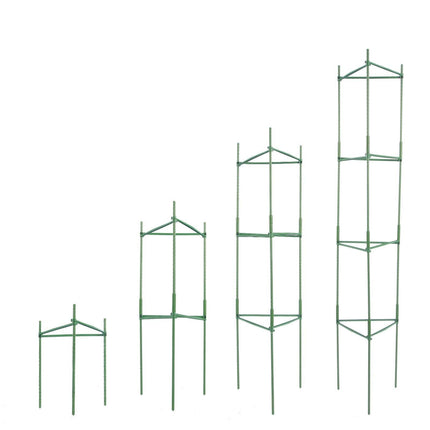 6 Packs Tomato Cages for Garden, 1230 mm Tomato Trellis Plant Stakes Support, Stackable Tall Plant Support Cage, for Raised Garden Bed, Vegetables Flowers and Climbing Plants.