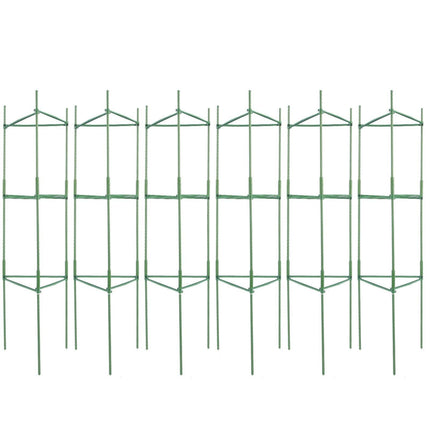 6 Packs Tomato Cages for Garden, 1230 mm Tomato Trellis Plant Stakes Support, Stackable Tall Plant Support Cage, for Raised Garden Bed, Vegetables Flowers and Climbing Plants.