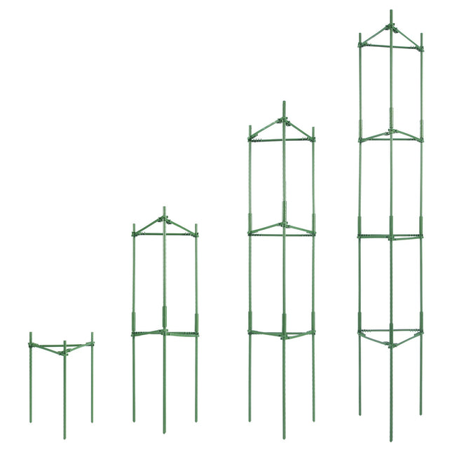 4 Packs Tomato Cages for Garden 1620 mm Tomato Plant Stakes Support Cage.