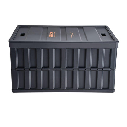 Collapsible Storage Bins with Lids, 65L 3 Packs, Folding Plastic Stackable Utility Crates with Handles, Large Heavy Duty Containers for Clothes, Toys, Books, Snack, Shoes, and Grocery Organizing.