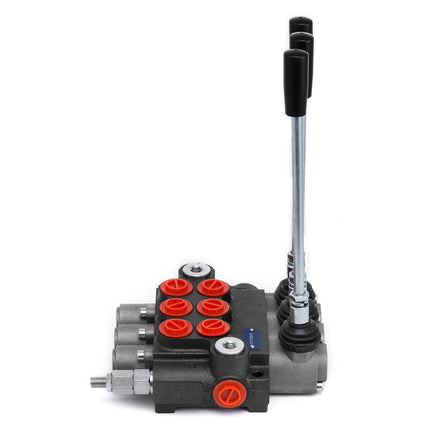 VEVOR 3-Spool Hydraulic Control Valve — 11GPM, Double Acting.