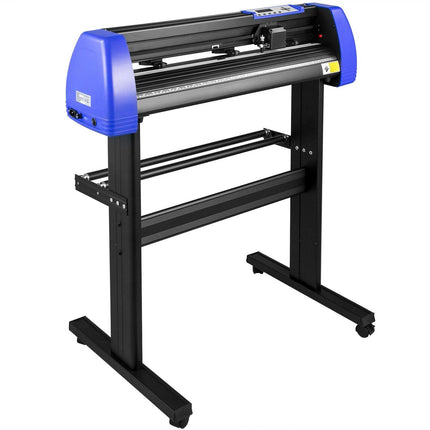 720mm Vinyl Cutter/Plotter Sign Cut Machine Software 20 Blades LCD Black.