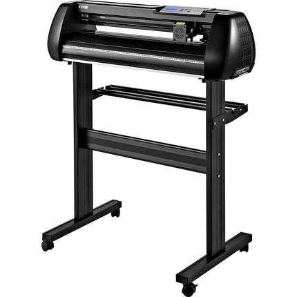 Vinyl Cutter Machine, 34inch Cutting Plotter, Offline Cutting Machine Kit Mobile Bluetooth, Precise Roller Shaft High Accuracy Adjustable Speed & Force, DIY SignMaster Software Blade for Windows.