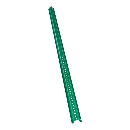 6FT U-Channel Sign Post, 4Pack Green Heavy Duty Steel Fixed Fence Post, Steel Fence U-Channel Sign for Garden, Courtyard, Farm or Traffic Intersection.