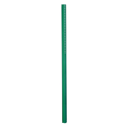 6FT U-Channel Sign Post, 4Pack Green Heavy Duty Steel Fixed Fence Post, Steel Fence U-Channel Sign for Garden, Courtyard, Farm or Traffic Intersection.