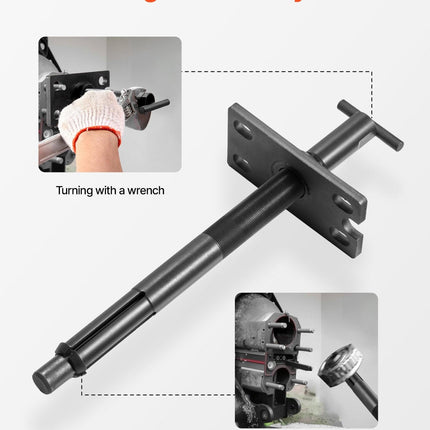 Mercruiser Alignment Tool & Gimbal Bearing Puller Set, Compatible with Mercruisers, OMC, Volvo Cobra Bell Housings, Engine Alignment Tool, Bearing Puller Seal Bellow Expander Tools Easy-to-Use.