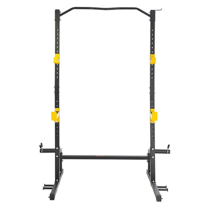 Squat Stand Power Rack Adjustable Heavy Duty Barbell Weight Stand Home Gym.